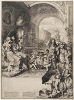 KG 06425
<br/>
Allegorie op de gebeurtenissen van 1680
<br/>
<em>Hooghe, Romeyn de (1645-1708)</em>